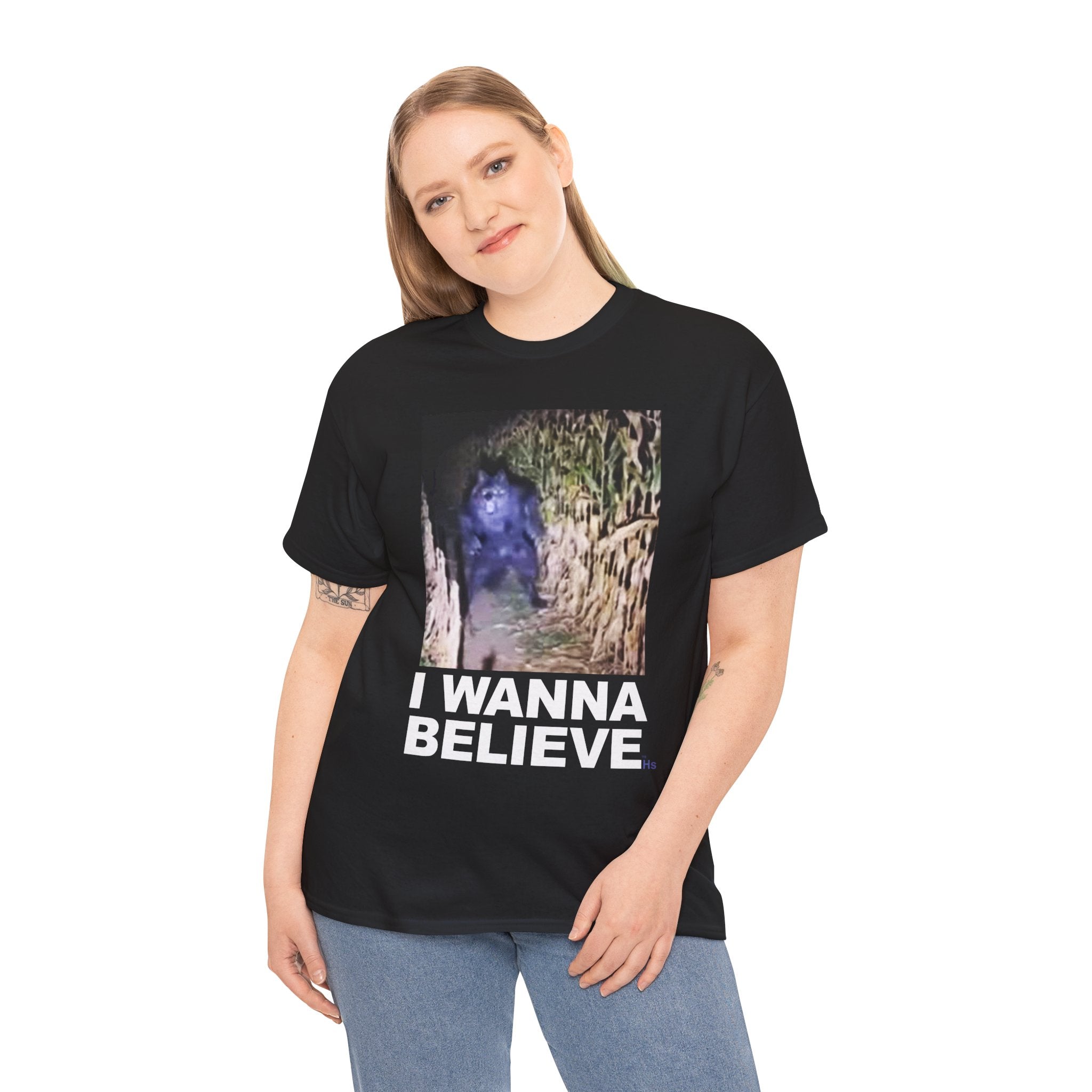 I Believe In Dogman - I Wanna Believe - Cryptid Tee