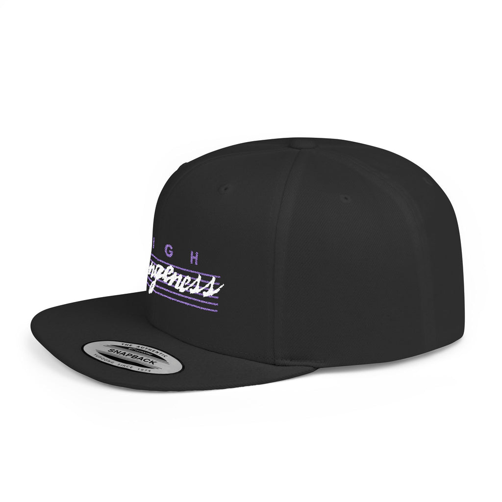 Unsolved Mystery Embroidered Flat Bill Snapback