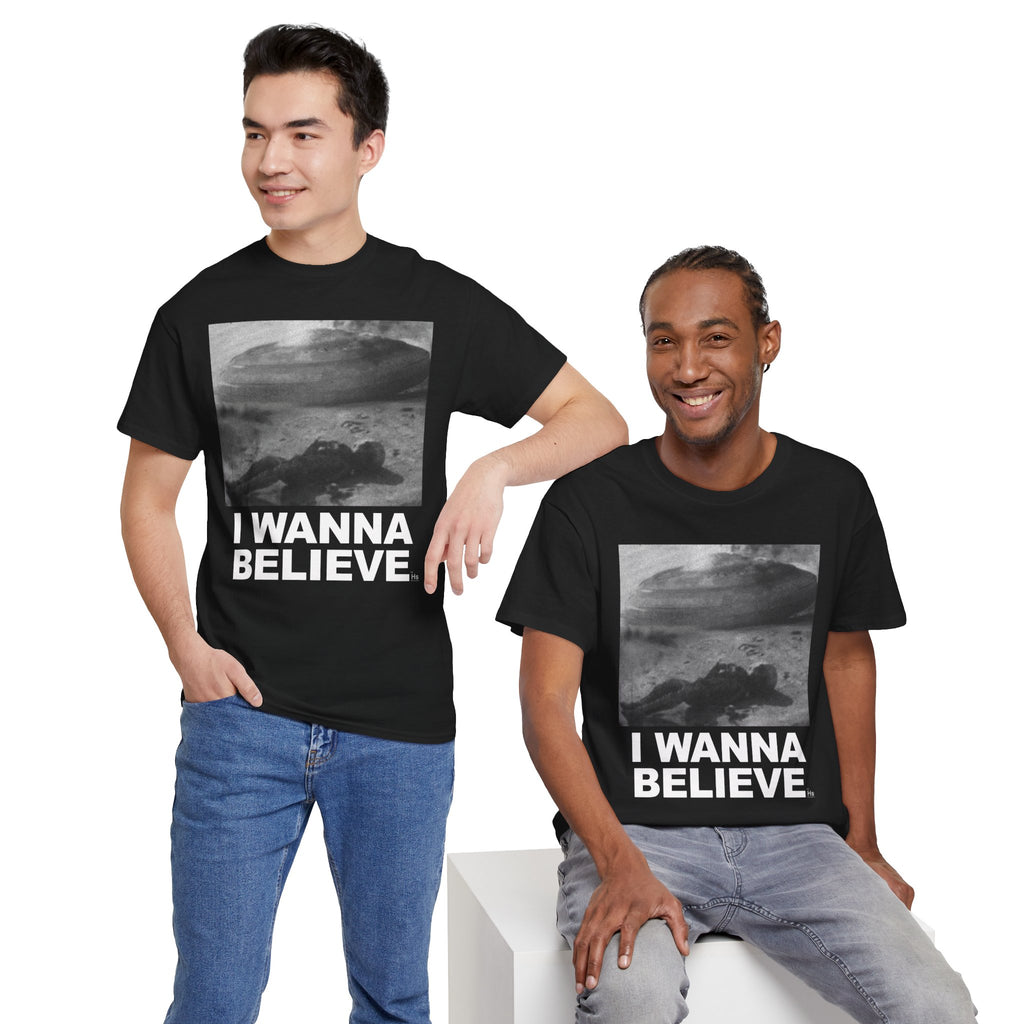I Believe in UFO Crash Recovery - I Wanna Believe - UFO Alien Tee