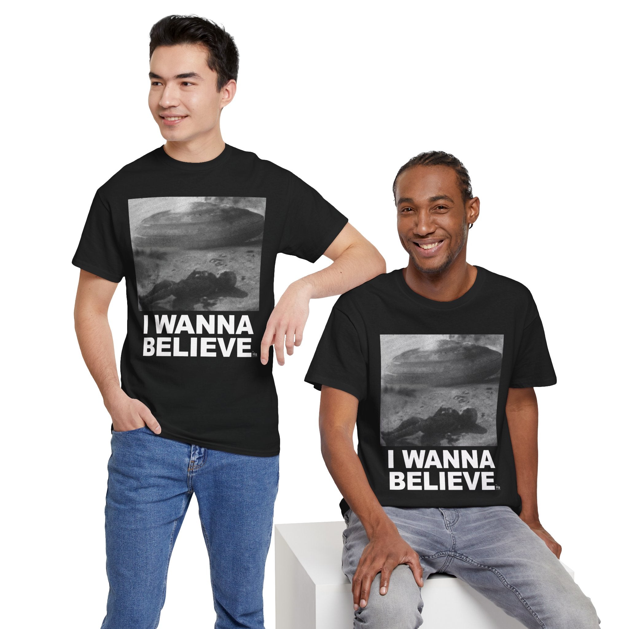 I Believe in UFO Crash Recovery - I Wanna Believe - UFO Alien Tee