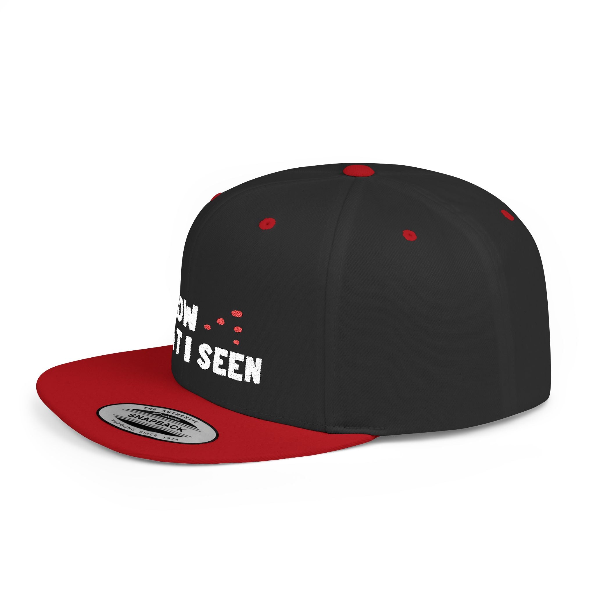 I Know What I Seen - Hudson Valley, NY Embroidered Flat Bill Cap