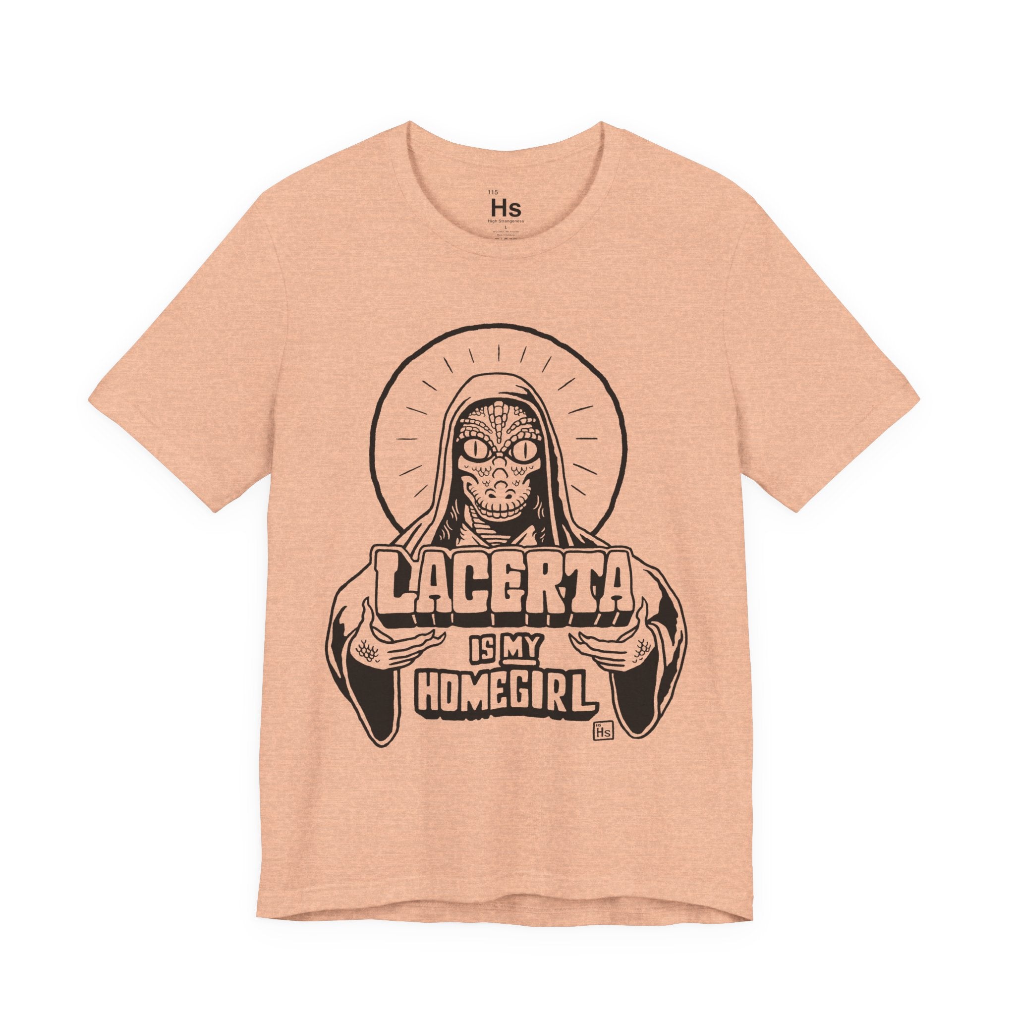Lacerta Is My Homegirl - Retro 2000s Reptilian Alien Tee