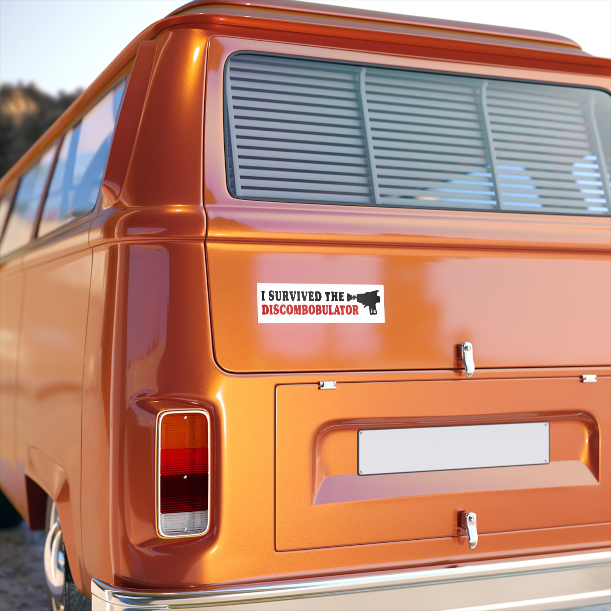 I Survived the Discombobulator Bumper Sticker