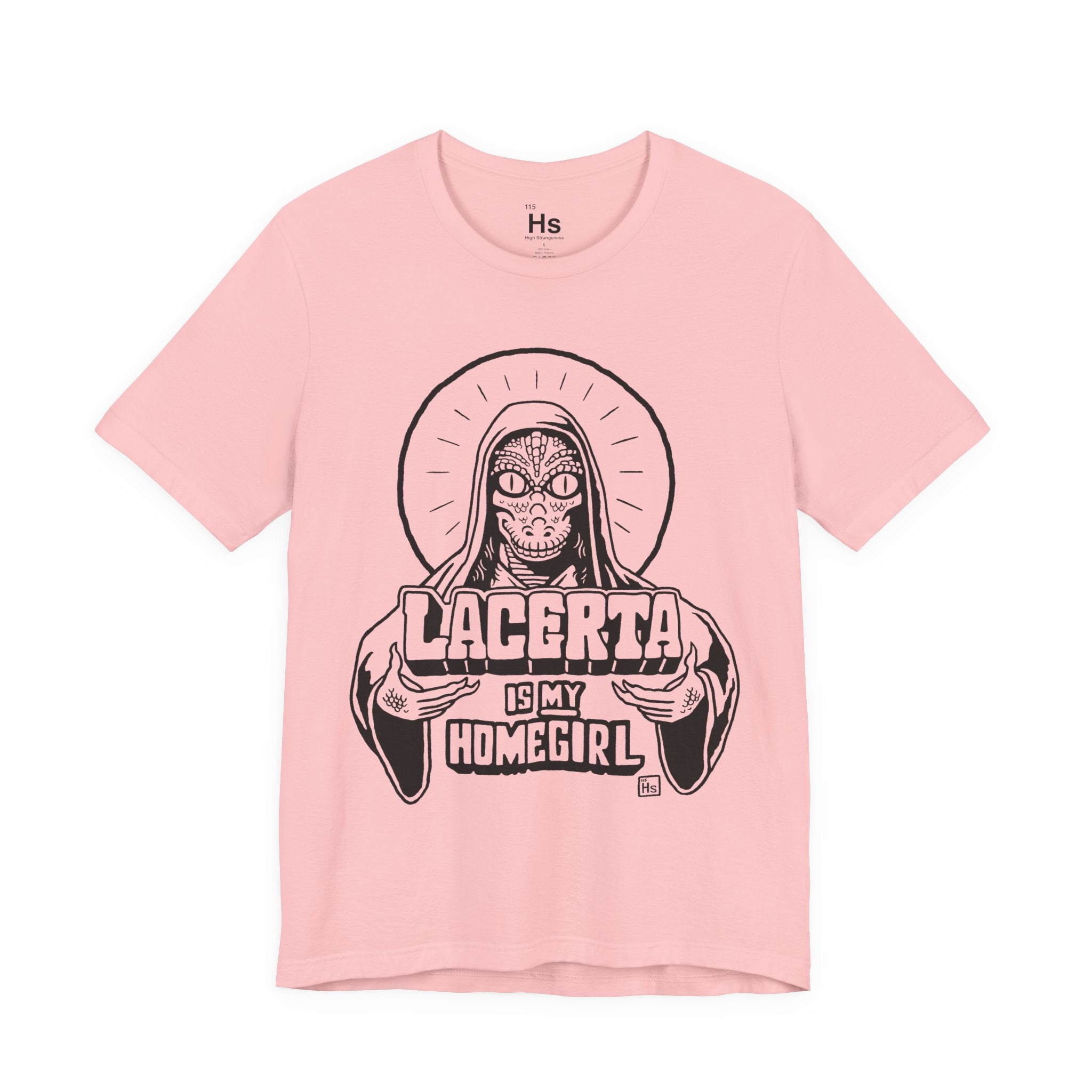 Lacerta Is My Homegirl - Retro 2000s Reptilian Alien Tee