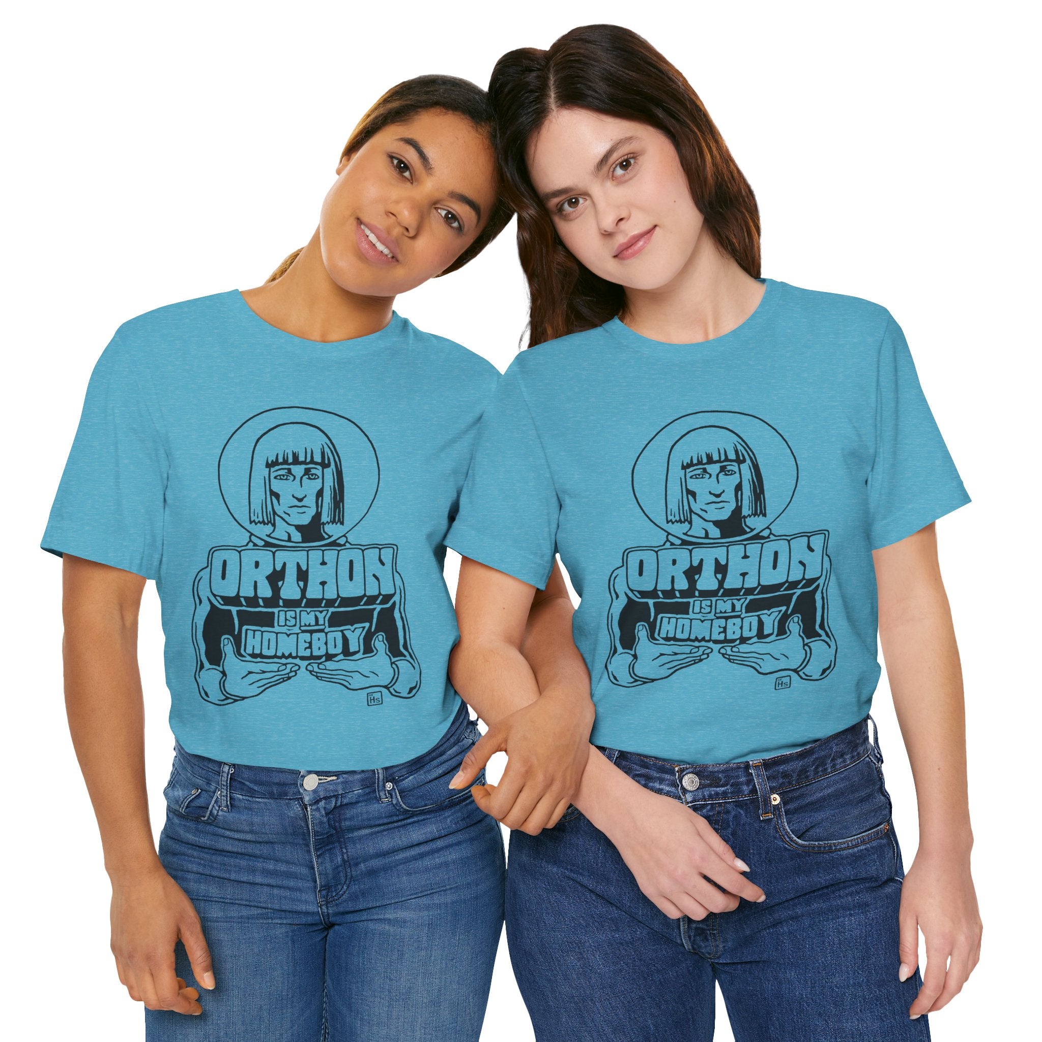 Orthon Is My Homeboy - Retro 2000s Nordic Alien Tee