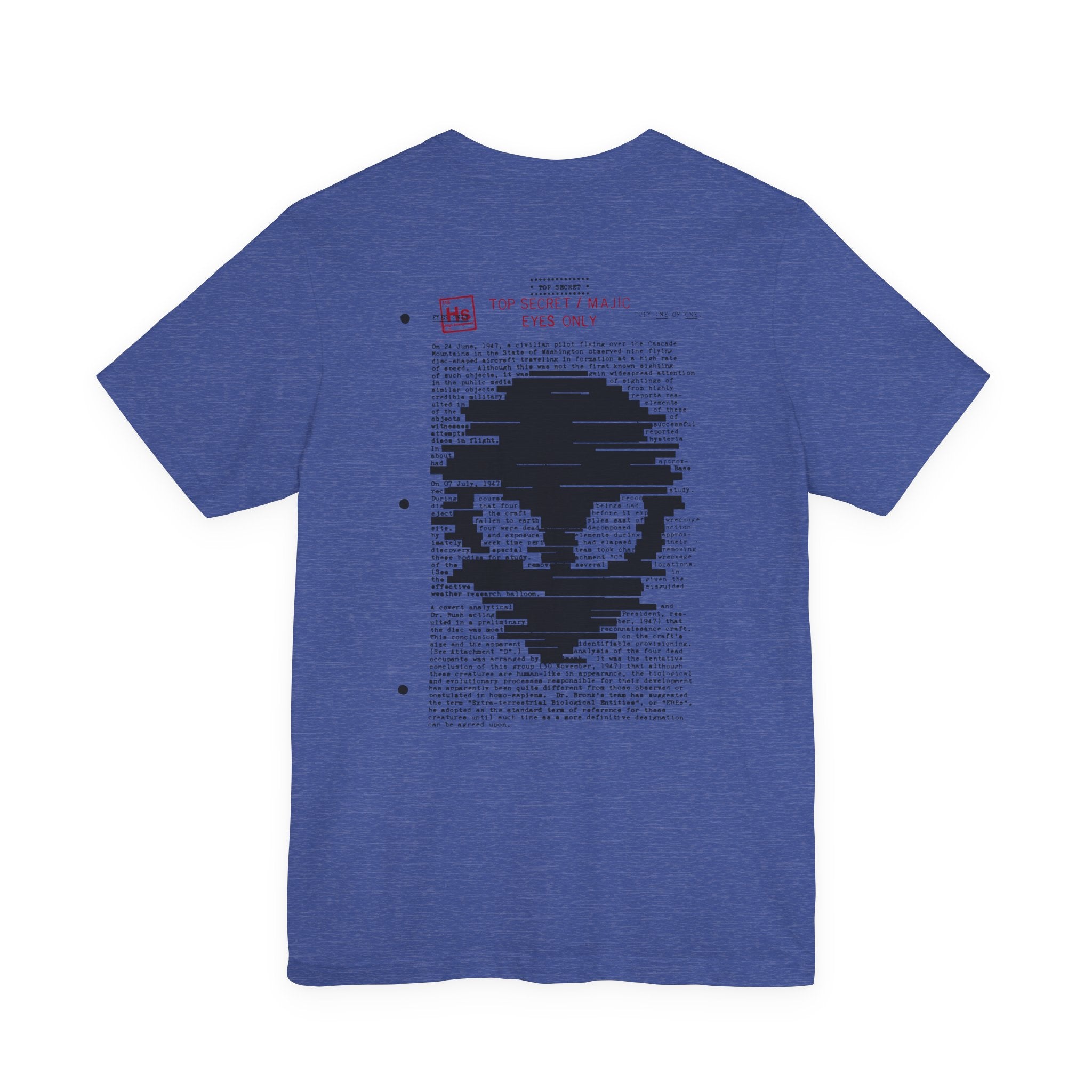 Majic Eyes Only - Majestic 12 Evidence Burning Tee