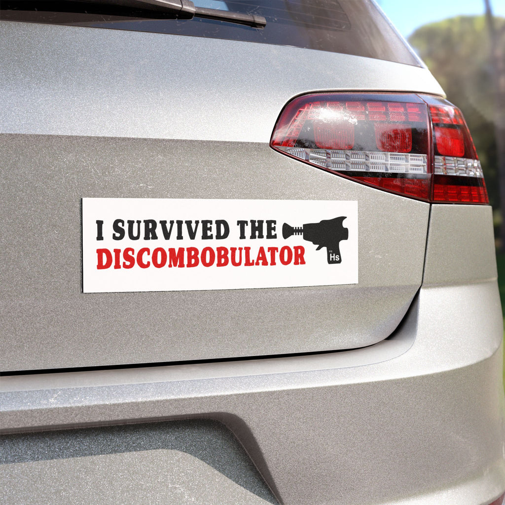 I Survived the Discombobulator Car Magnet