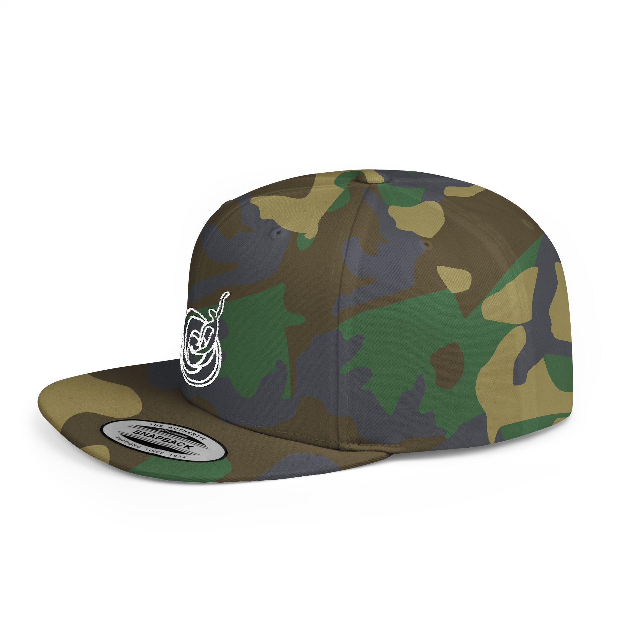 Project Grill Flame - Gateway Method - Psychic Warfare Embroidered Flat Bill Snapback