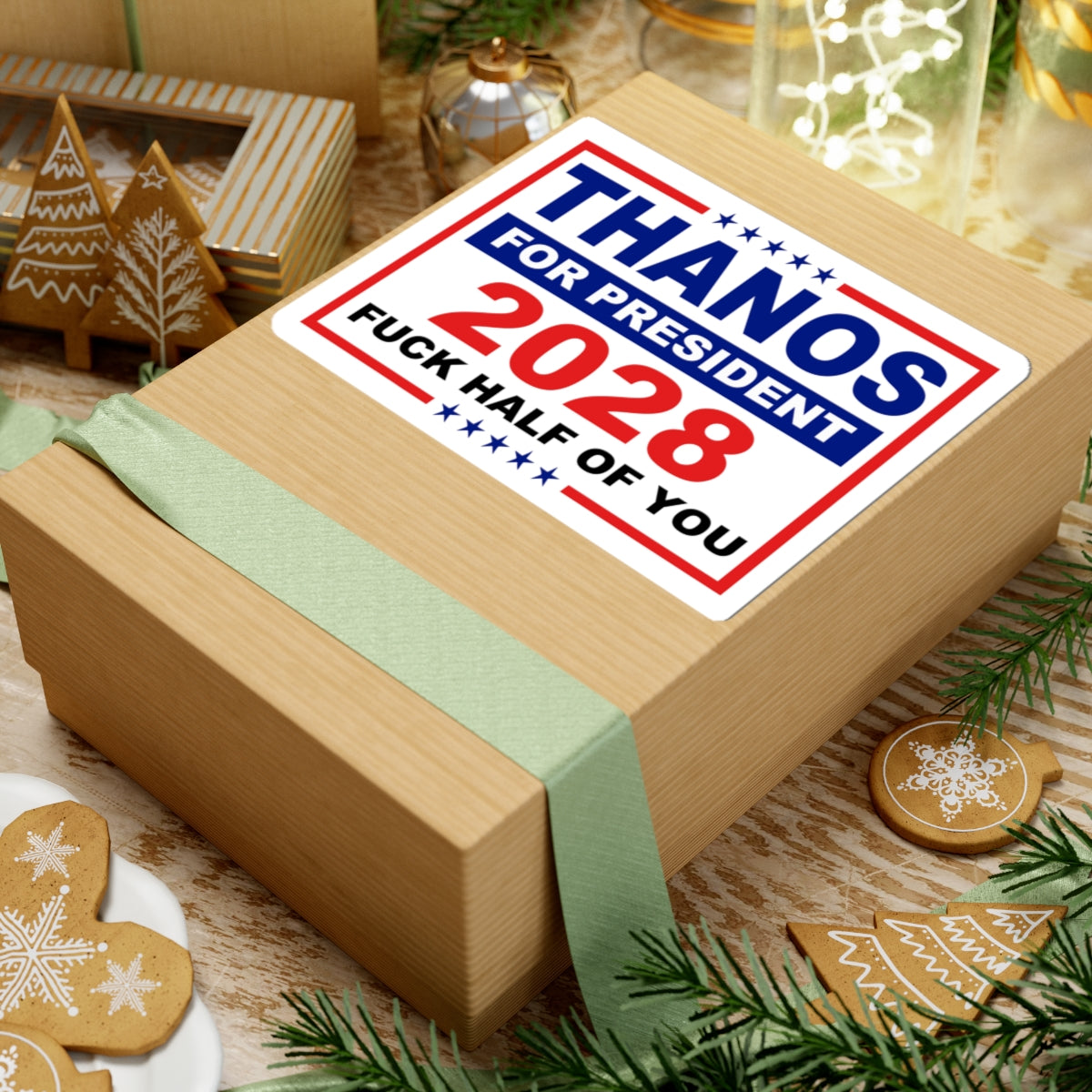 Thanos 2028 Campaign Sticker