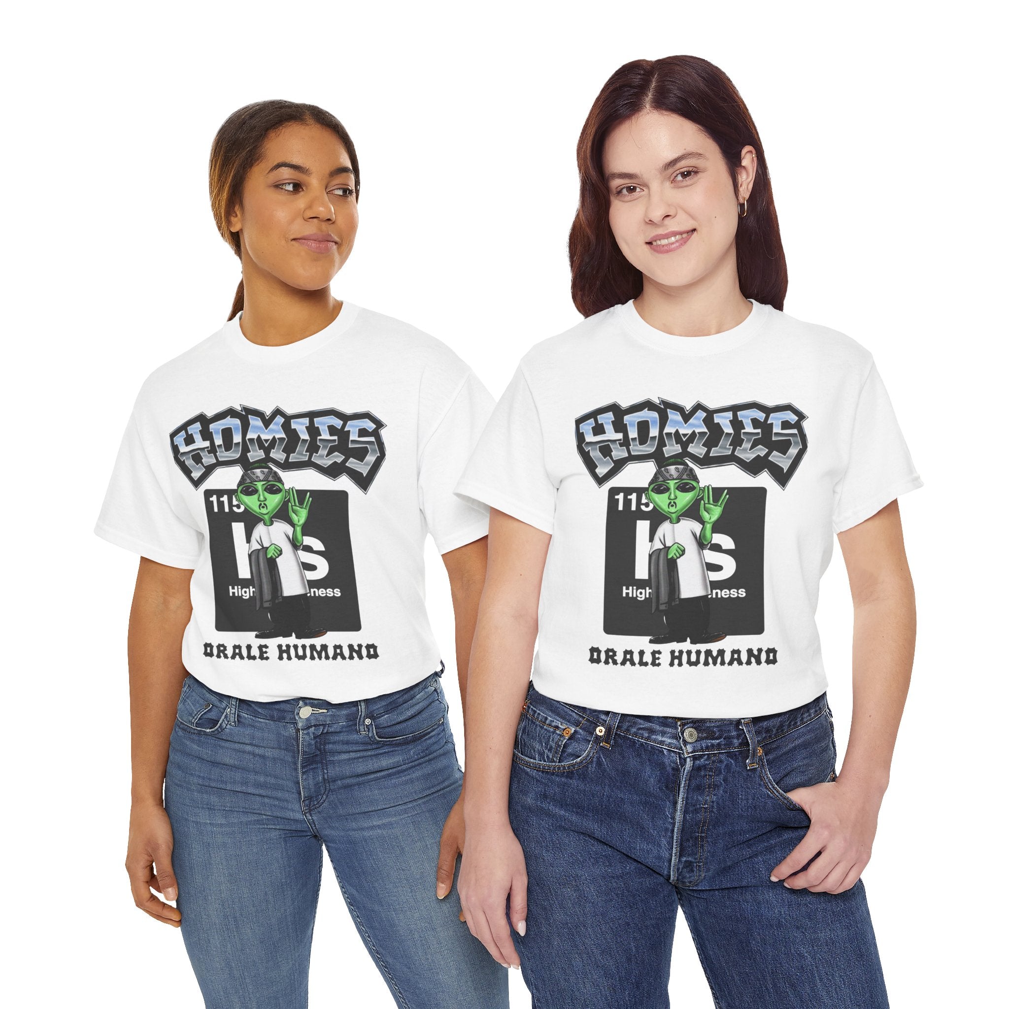 Homies Alien Ese - Retro Vintage 90s Tee