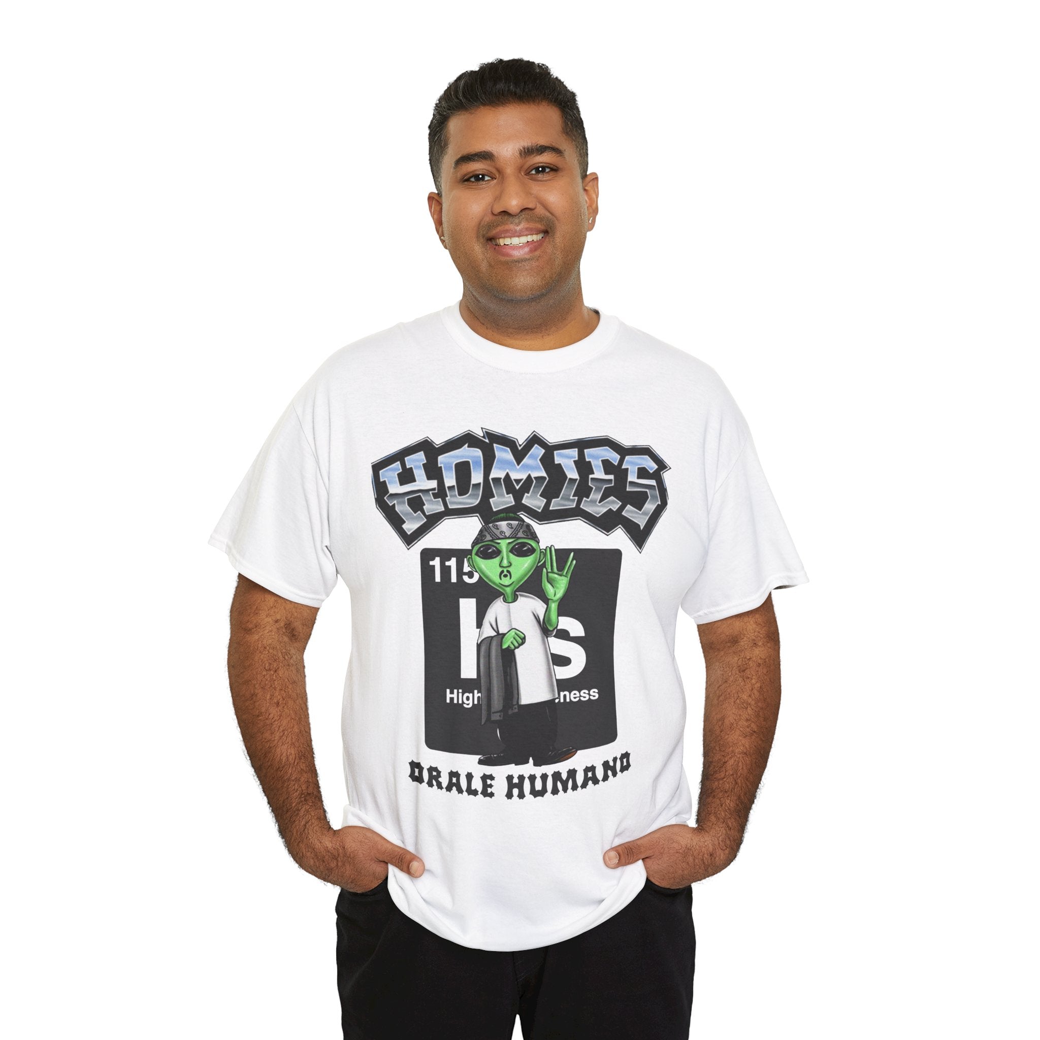 Homies Alien Ese - Retro Vintage 90s Tee
