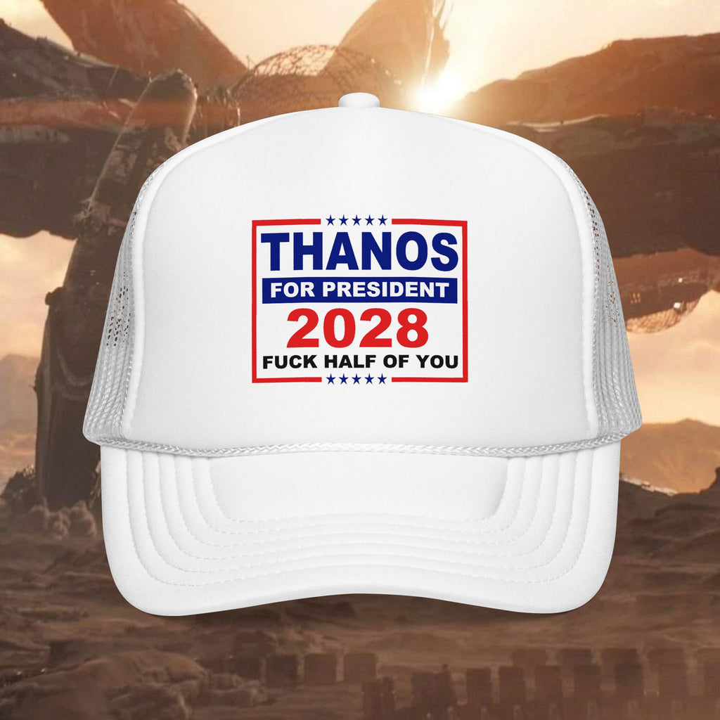 Thanos for President 2028 Bipartisan Foam Trucker Hat