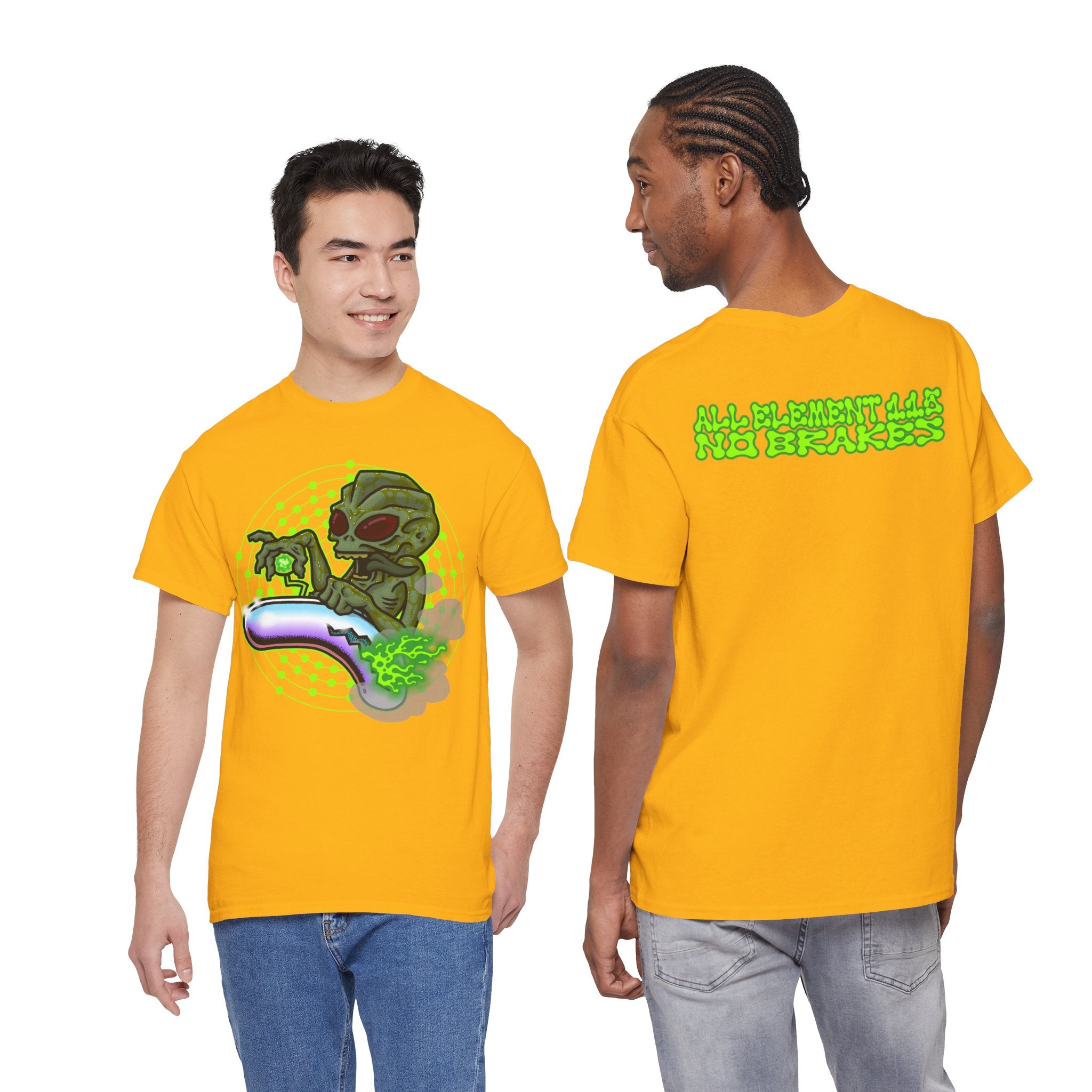 E.T. De Varginha Brazil - Element 115 Retro Hot Rod UFO Tee