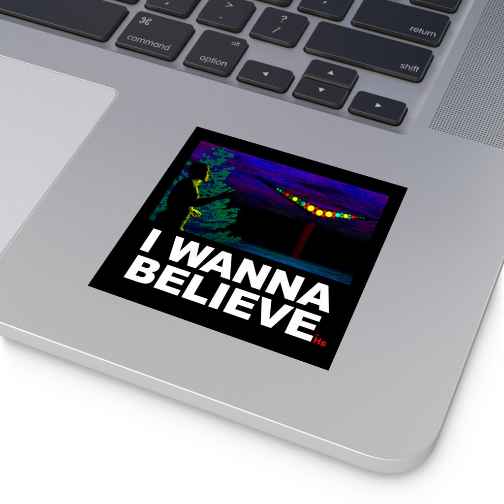 I Wanna Believe In The Hudson Valley UFO Sticker