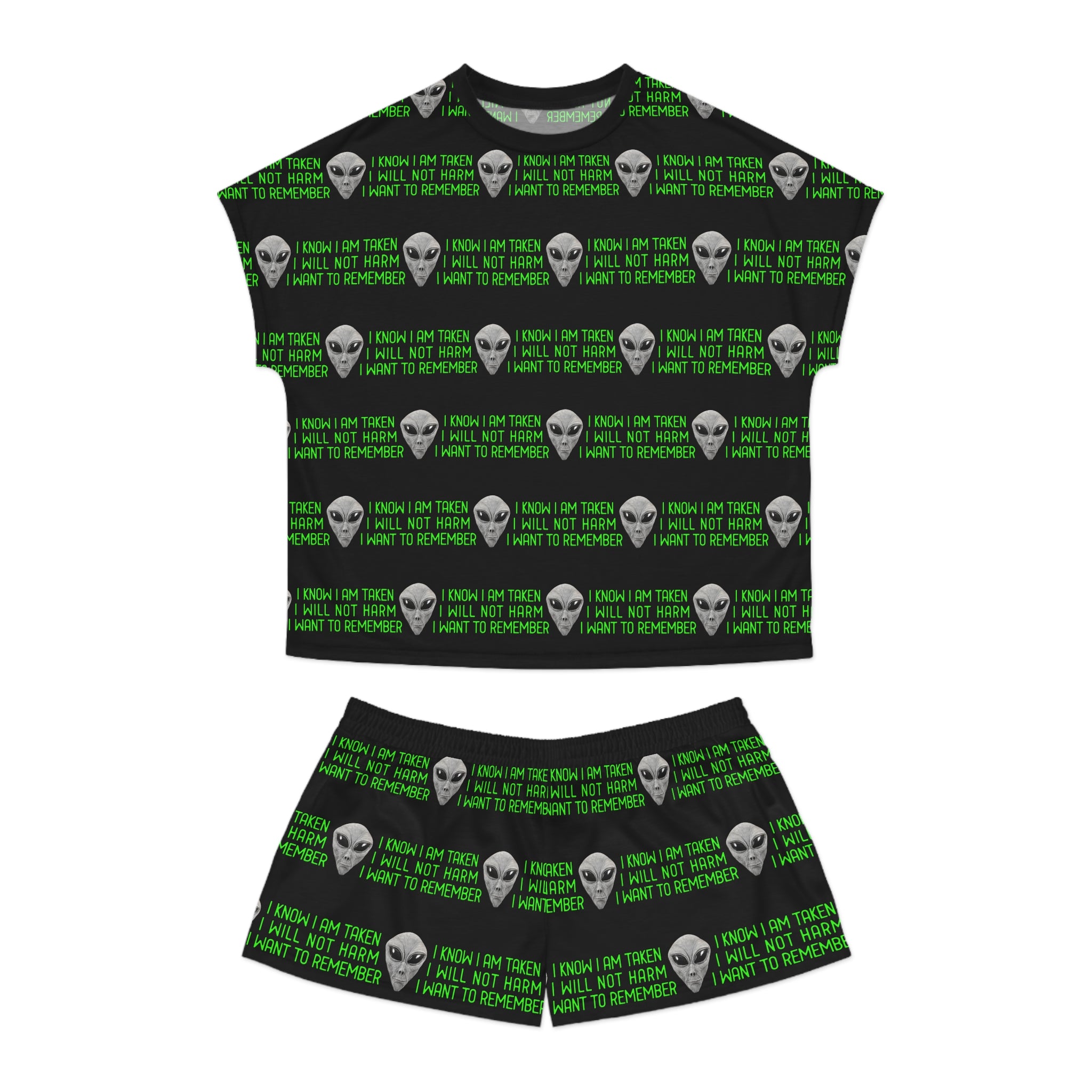 Wake Me Up - Abduction Sleep Tee & Shorts