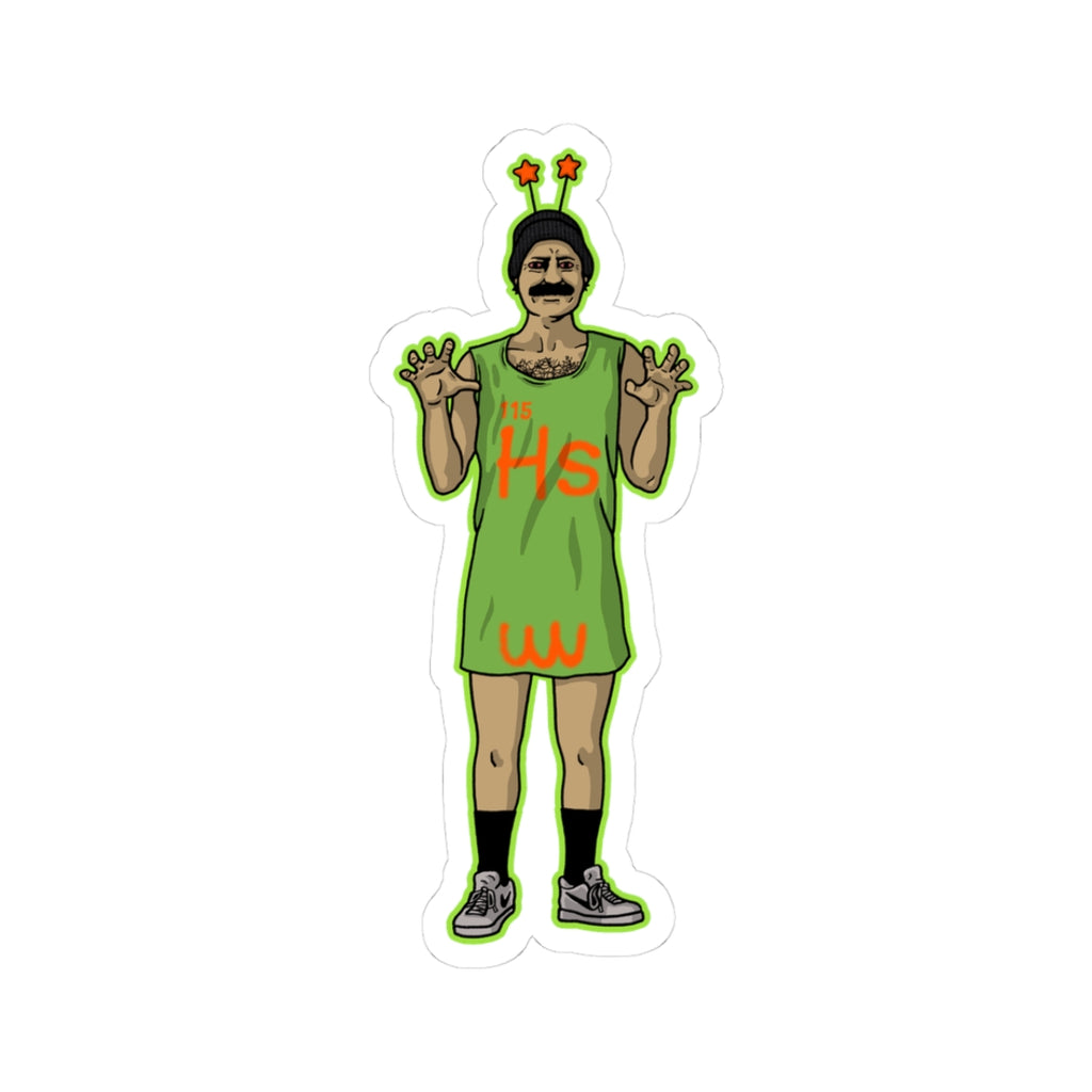 Eddie Torres E.T. The Extra Testicle - Kiss-Cut Sticker