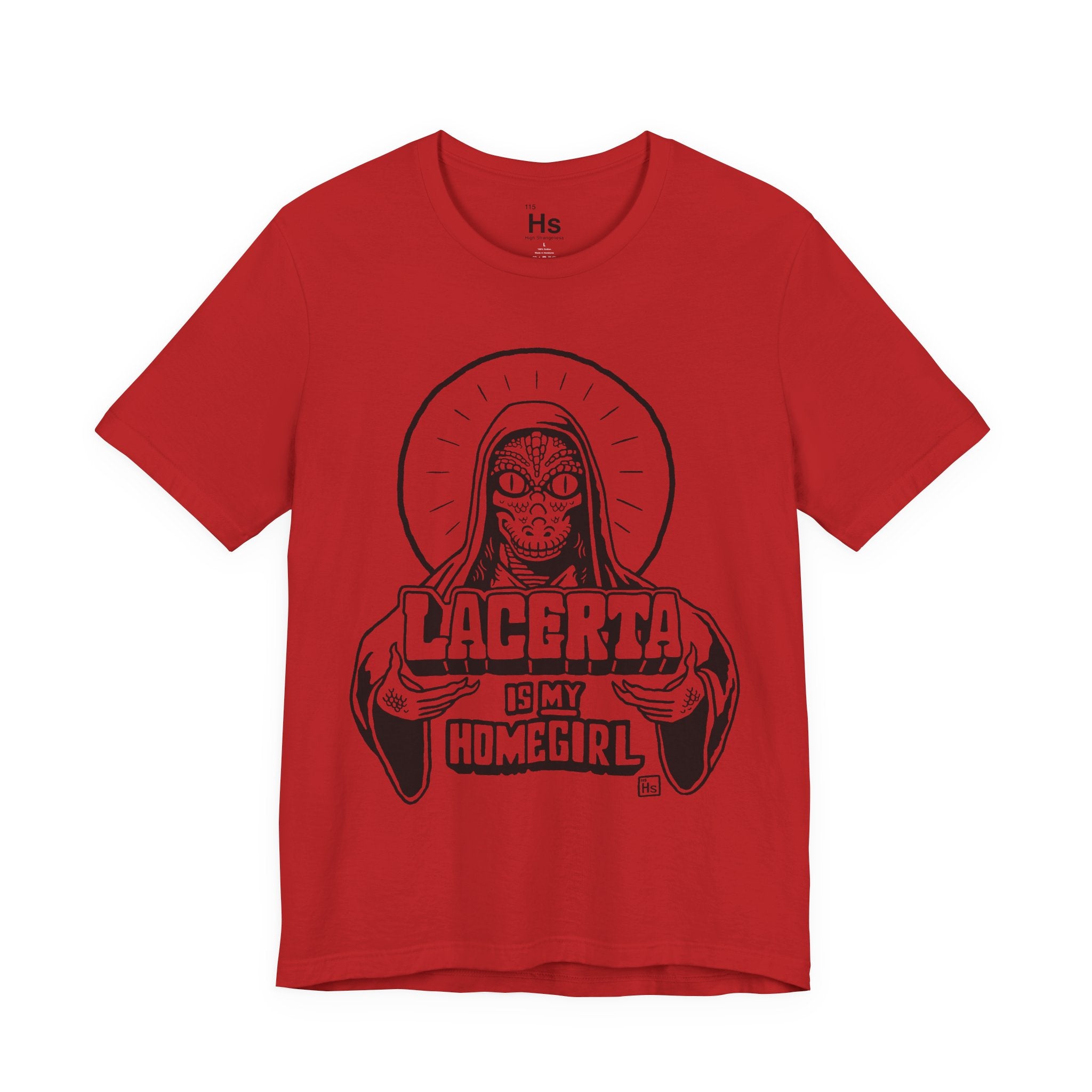 Lacerta Is My Homegirl - Retro 2000s Reptilian Alien Tee
