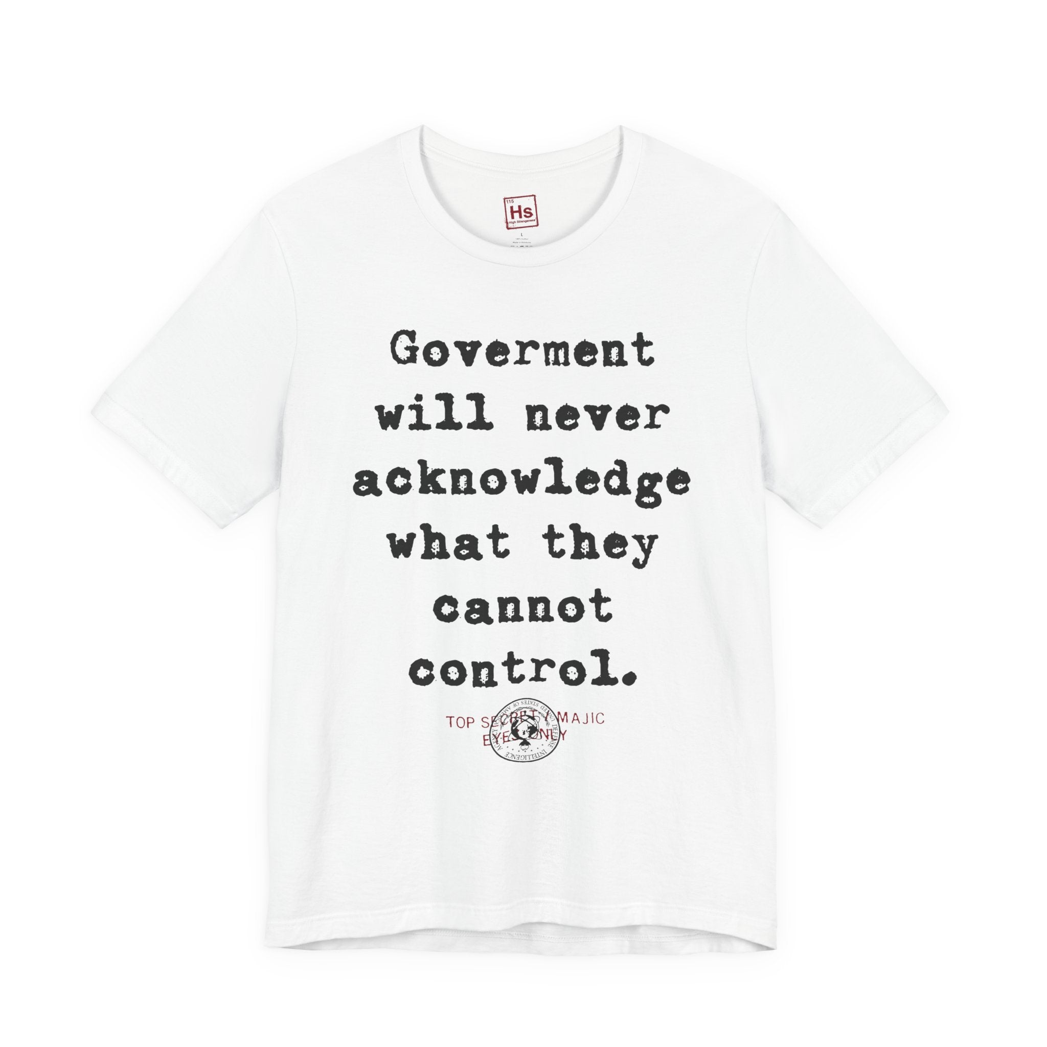 Majic Eyes Only - Majestic 12 Evidence Burning Tee