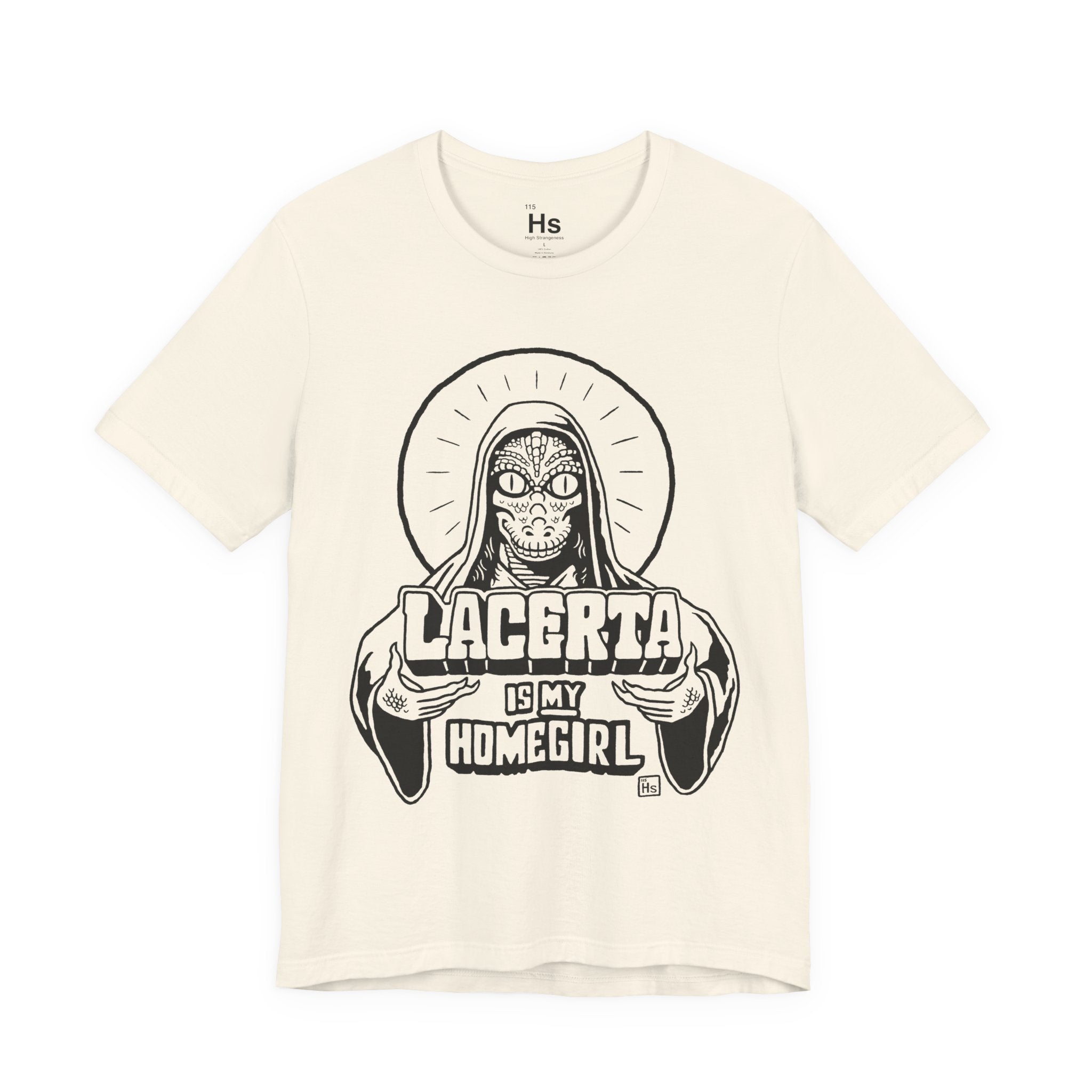 Lacerta Is My Homegirl - Retro 2000s Reptilian Alien Tee