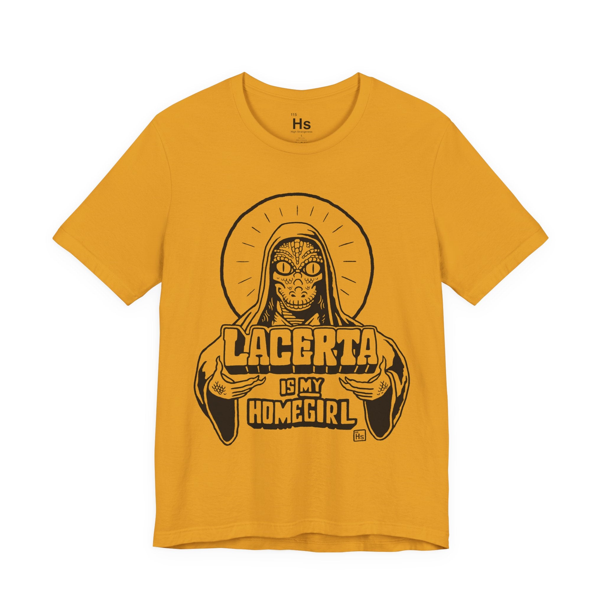 Lacerta Is My Homegirl - Retro 2000s Reptilian Alien Tee