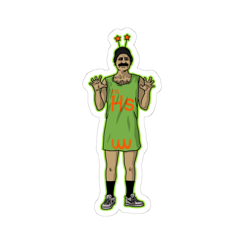 Eddie Torres E.T. The Extra Testicle - Kiss-Cut Sticker