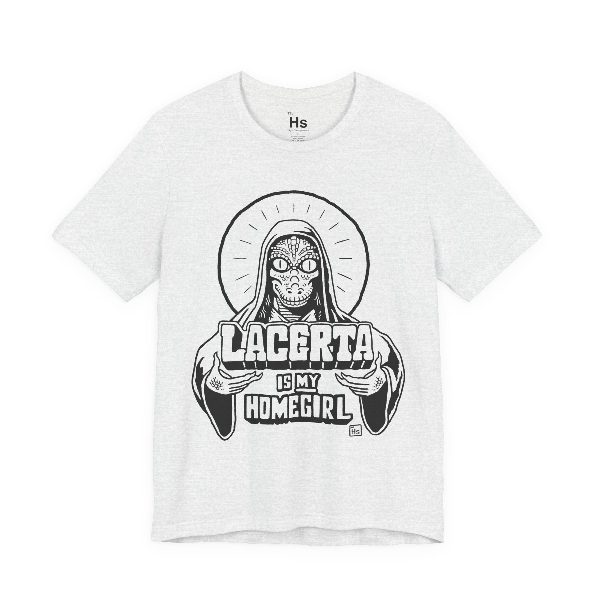 Lacerta Is My Homegirl - Retro 2000s Reptilian Alien Tee