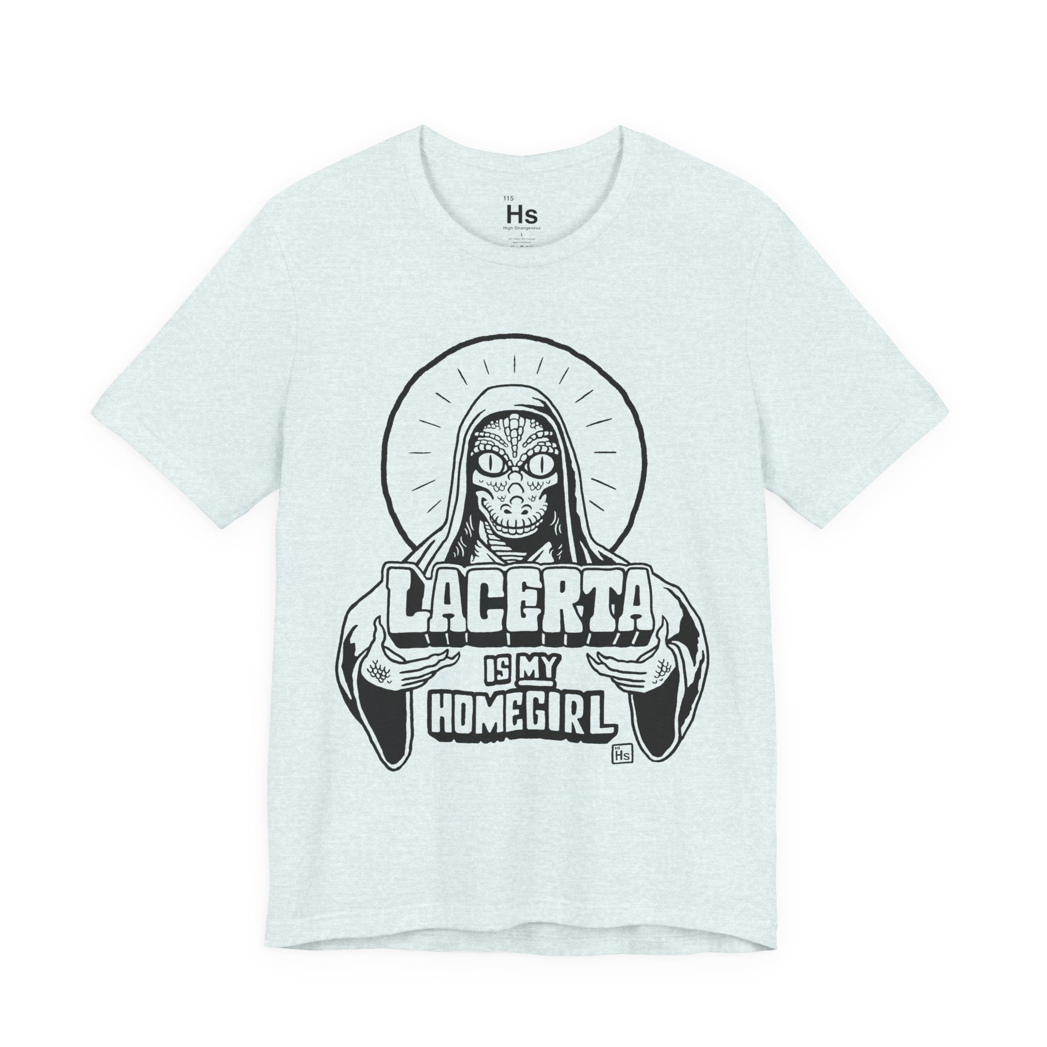 Lacerta Is My Homegirl - Retro 2000s Reptilian Alien Tee