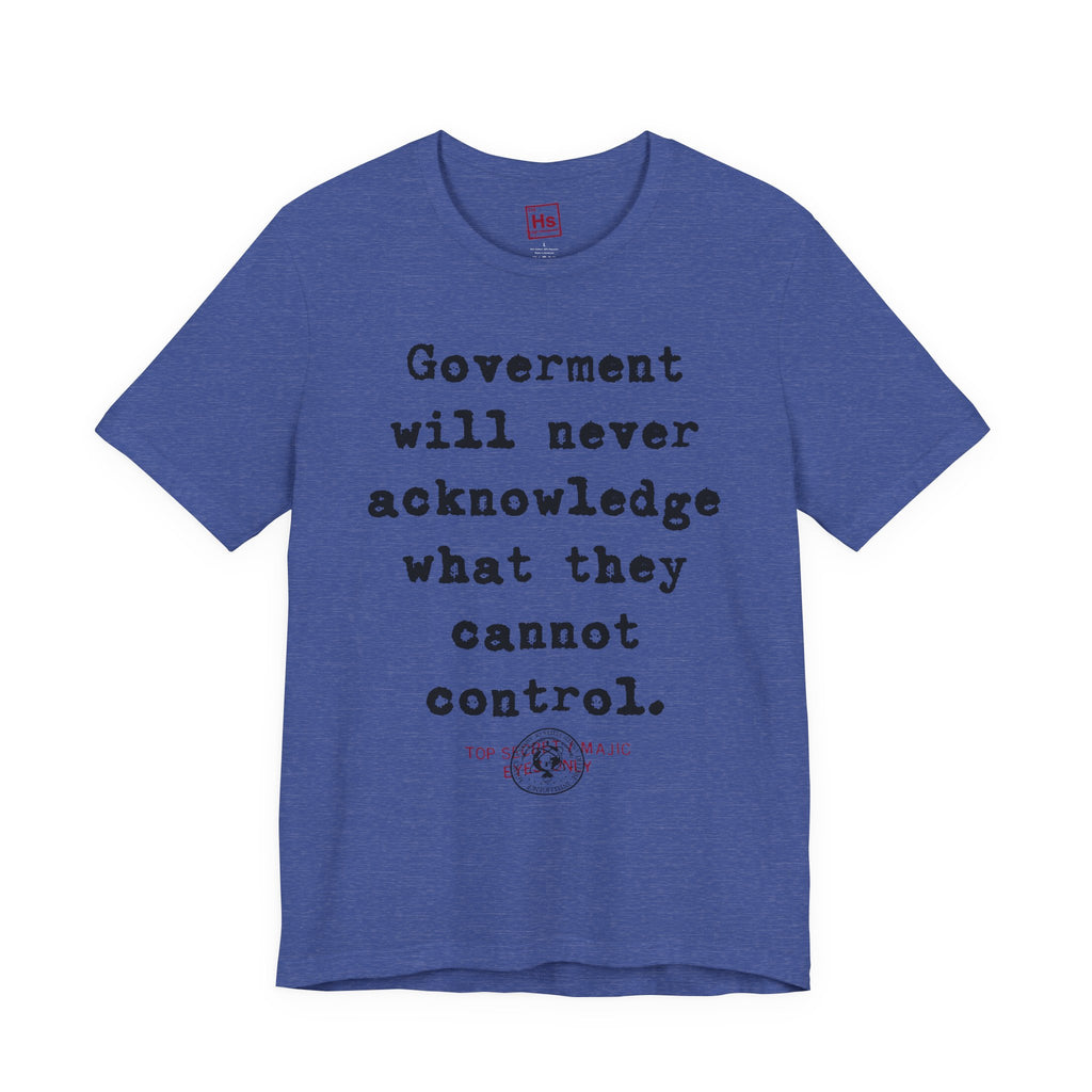 Majic Eyes Only - Majestic 12 Evidence Burning Tee