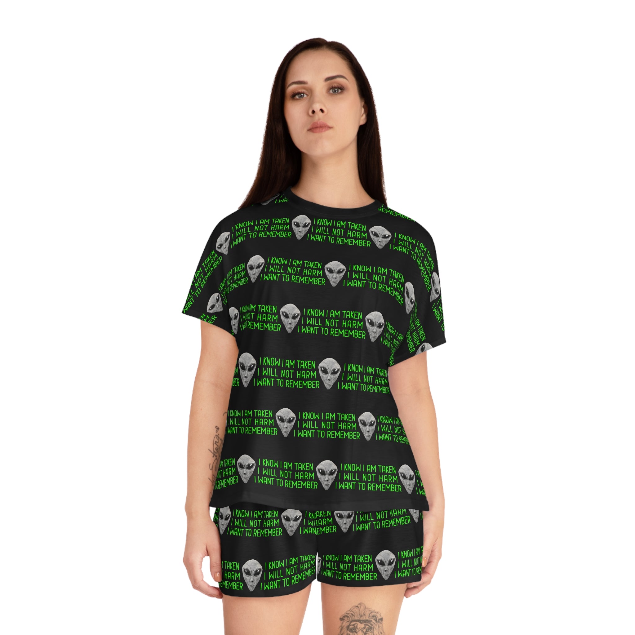 Wake Me Up - Abduction Sleep Tee & Shorts