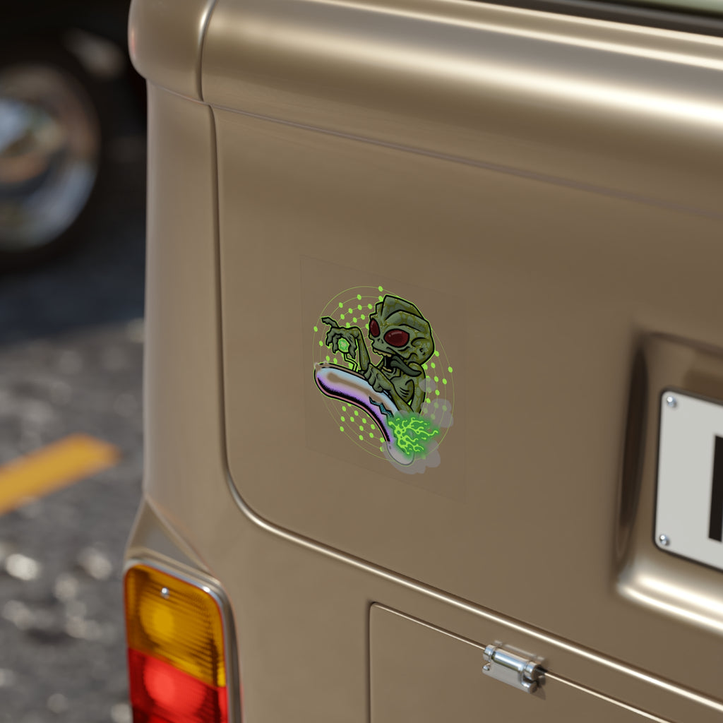 E.T. De Varginha Brazil - Alien UFO - Weatherproof Decal Sticker