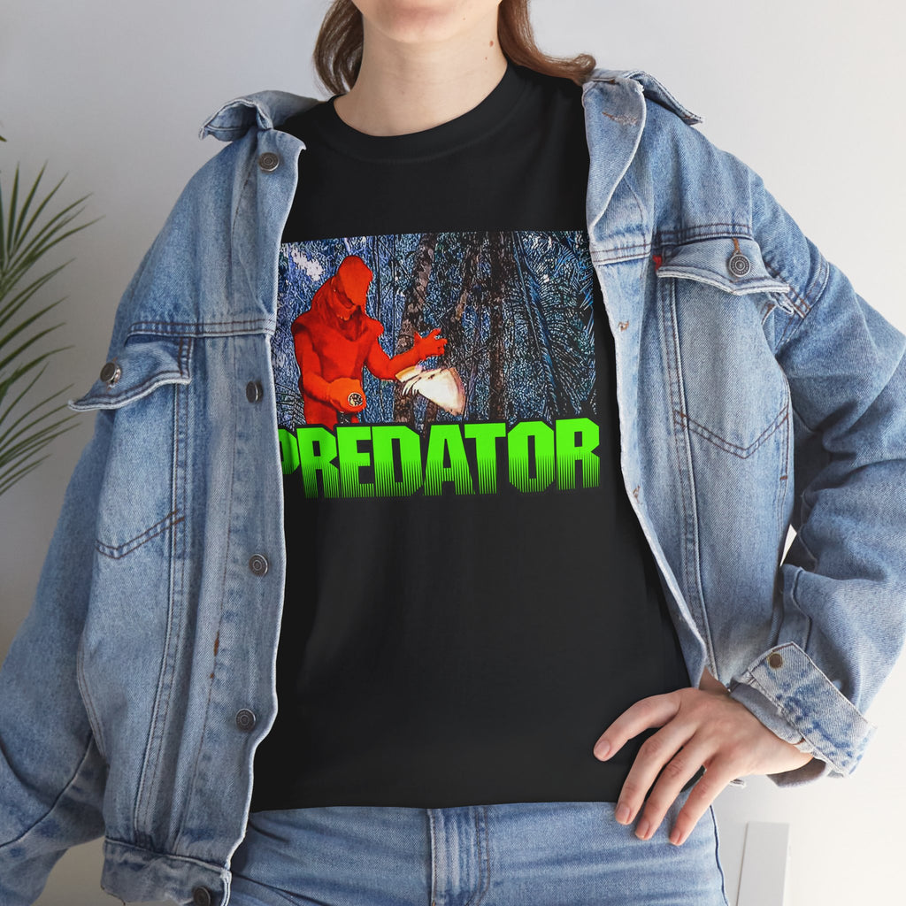 Yautja Van Damme - Original Predator Retro 80s Action Movie Tee