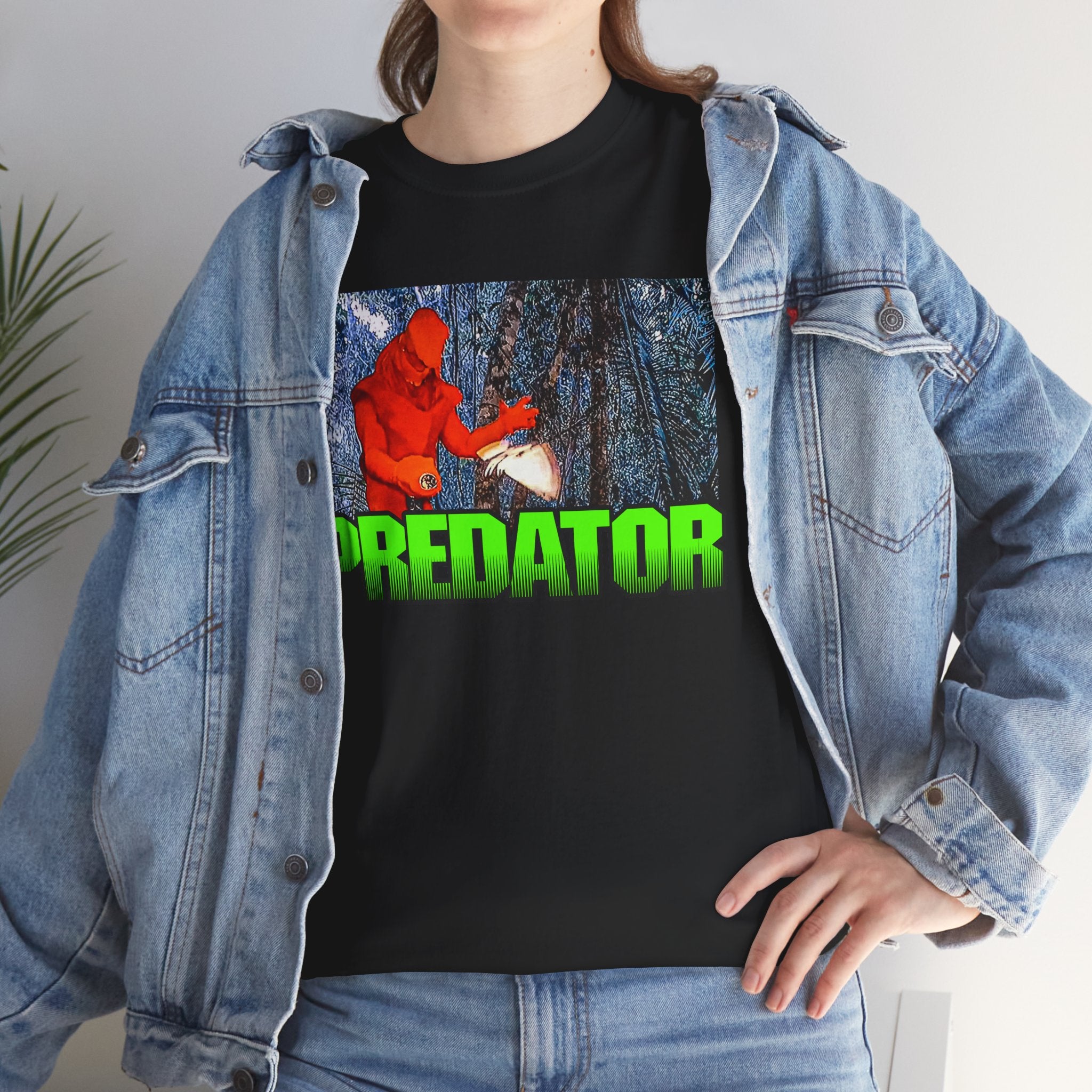 Yautja Van Damme - Original Predator Retro 80s Action Movie Tee