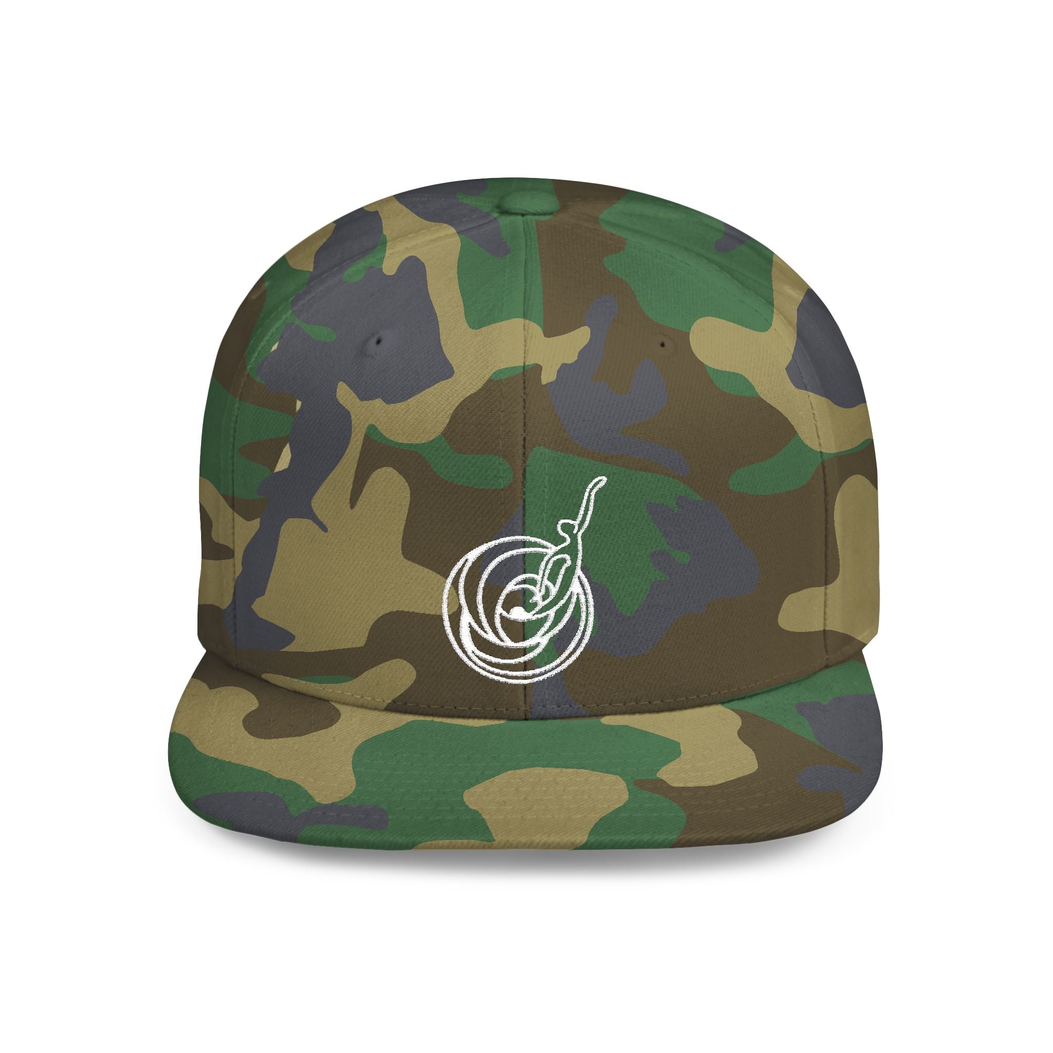 Project Grill Flame - Gateway Method - Psychic Warfare Embroidered Flat Bill Snapback