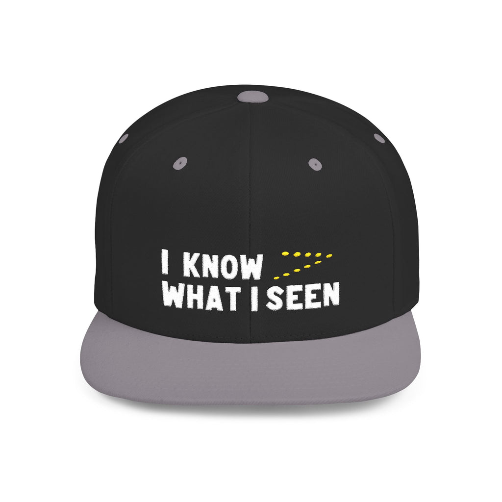 Copy of I Know What I Seen - Boomerang Craft - Hudson Valley, NY Embroidered Flat Bill Cap