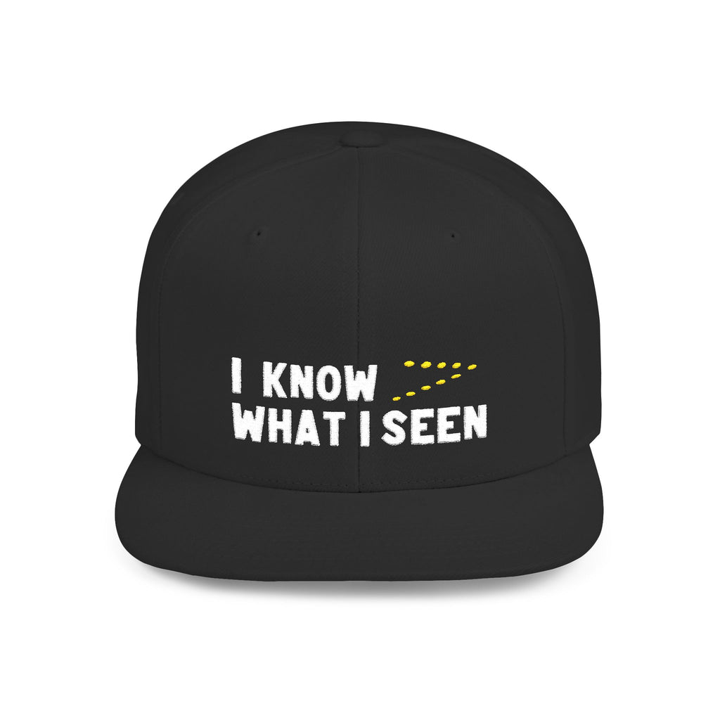 Copy of I Know What I Seen - Boomerang Craft - Hudson Valley, NY Embroidered Flat Bill Cap