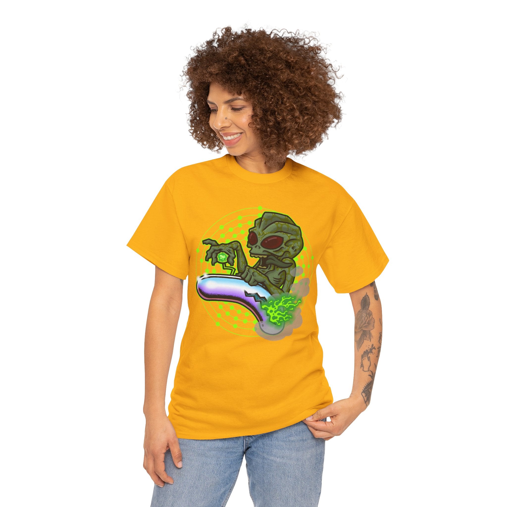 E.T. De Varginha Brazil - Element 115 Retro Hot Rod UFO Tee