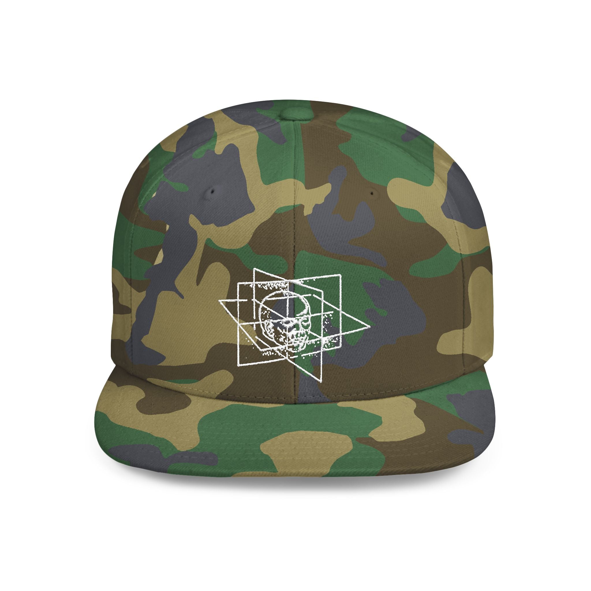 Energy Grid - Psychic Warfare Reality Warping Flat Billed Snapback