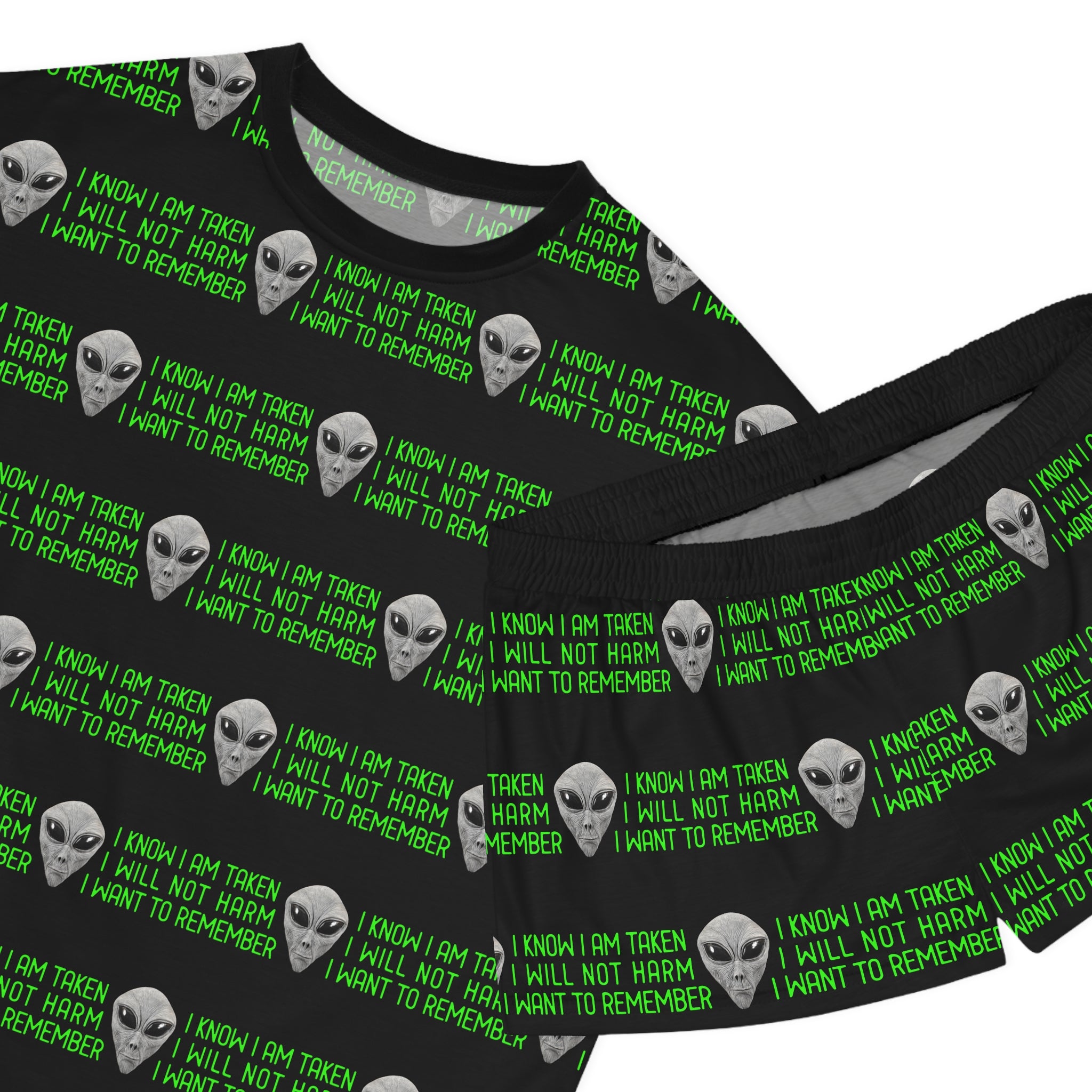 Wake Me Up - Abduction Sleep Tee & Shorts