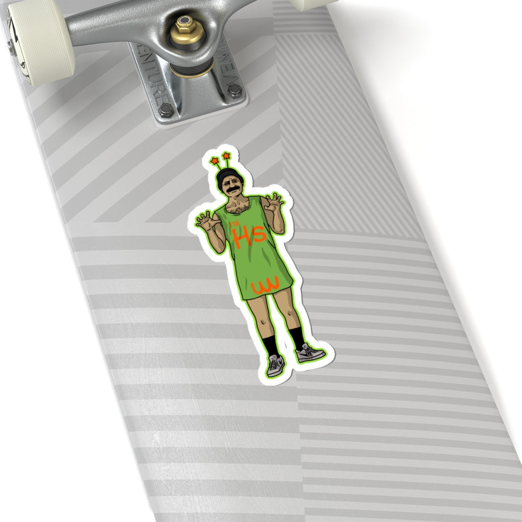 Eddie Torres E.T. The Extra Testicle - Kiss-Cut Sticker