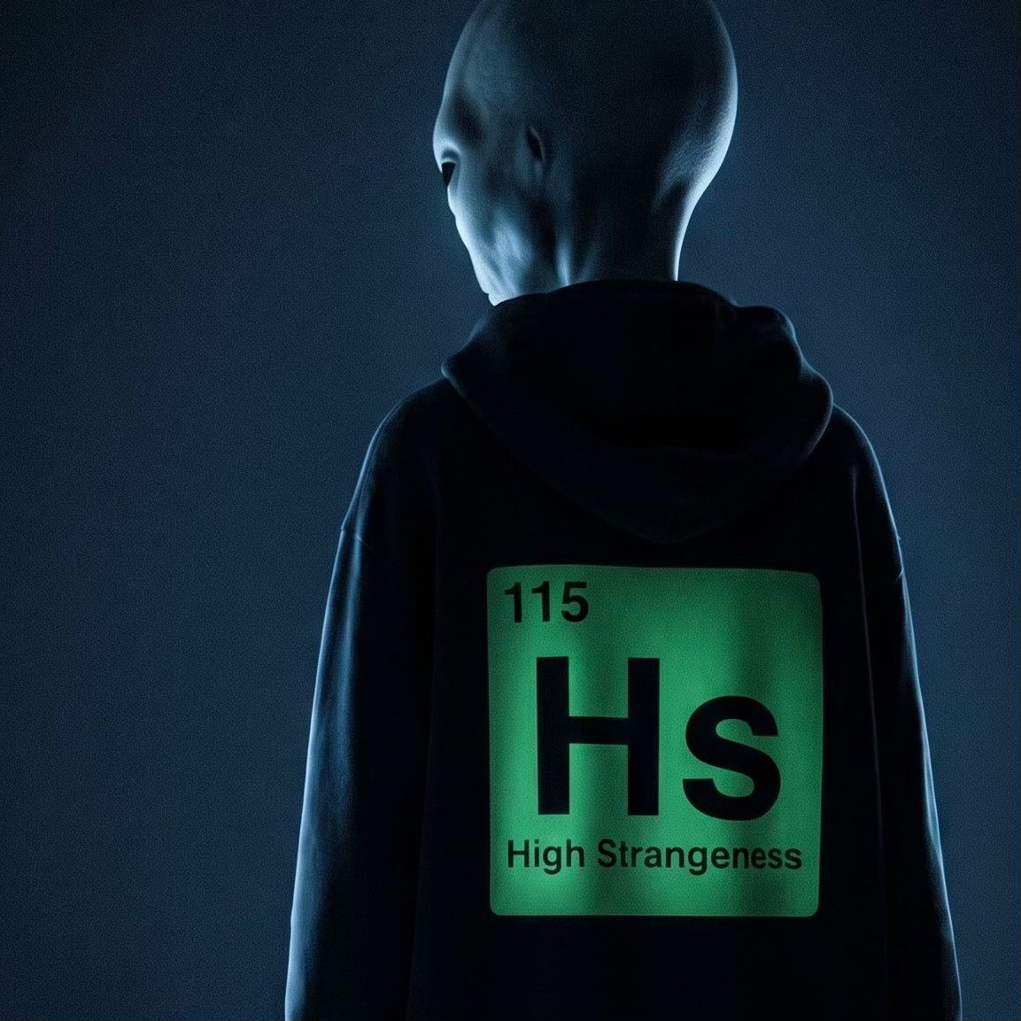 High Strangeness Branded Champion Hoodie